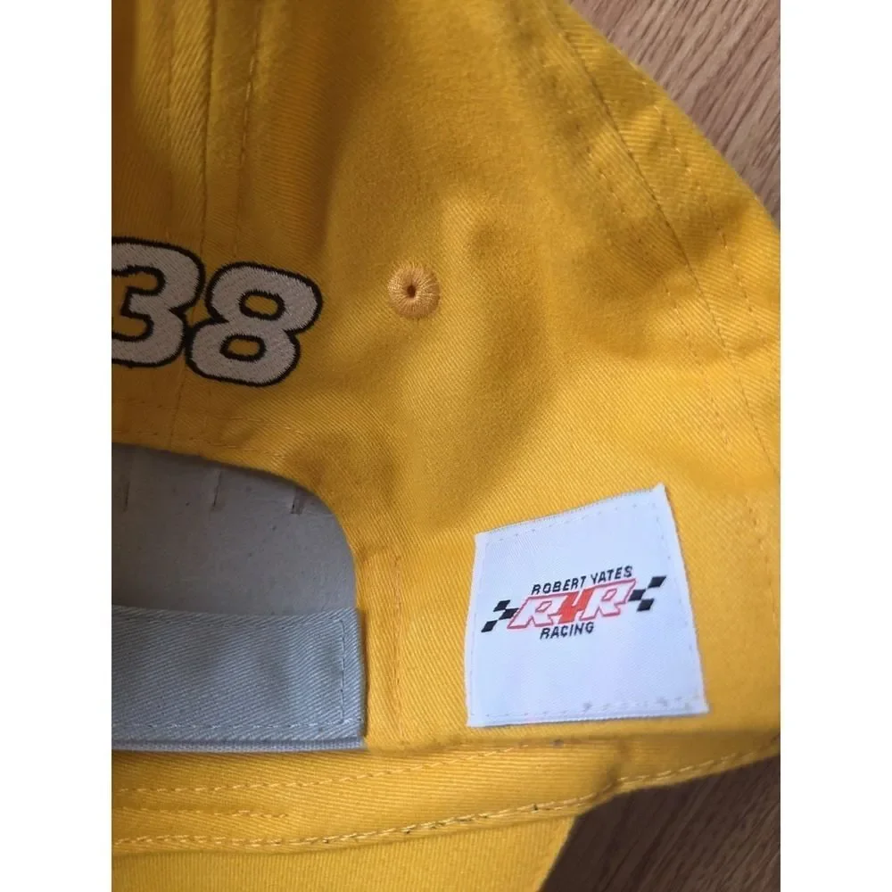 Elliot Sadler #38 Hat Nascar M&M Chase Authentics Robert Yates Cap Yellow Brown